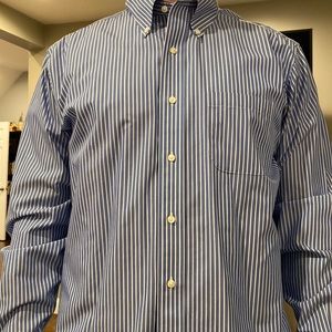 Blue stripped Brooks Brothers Men’s shirt 👔